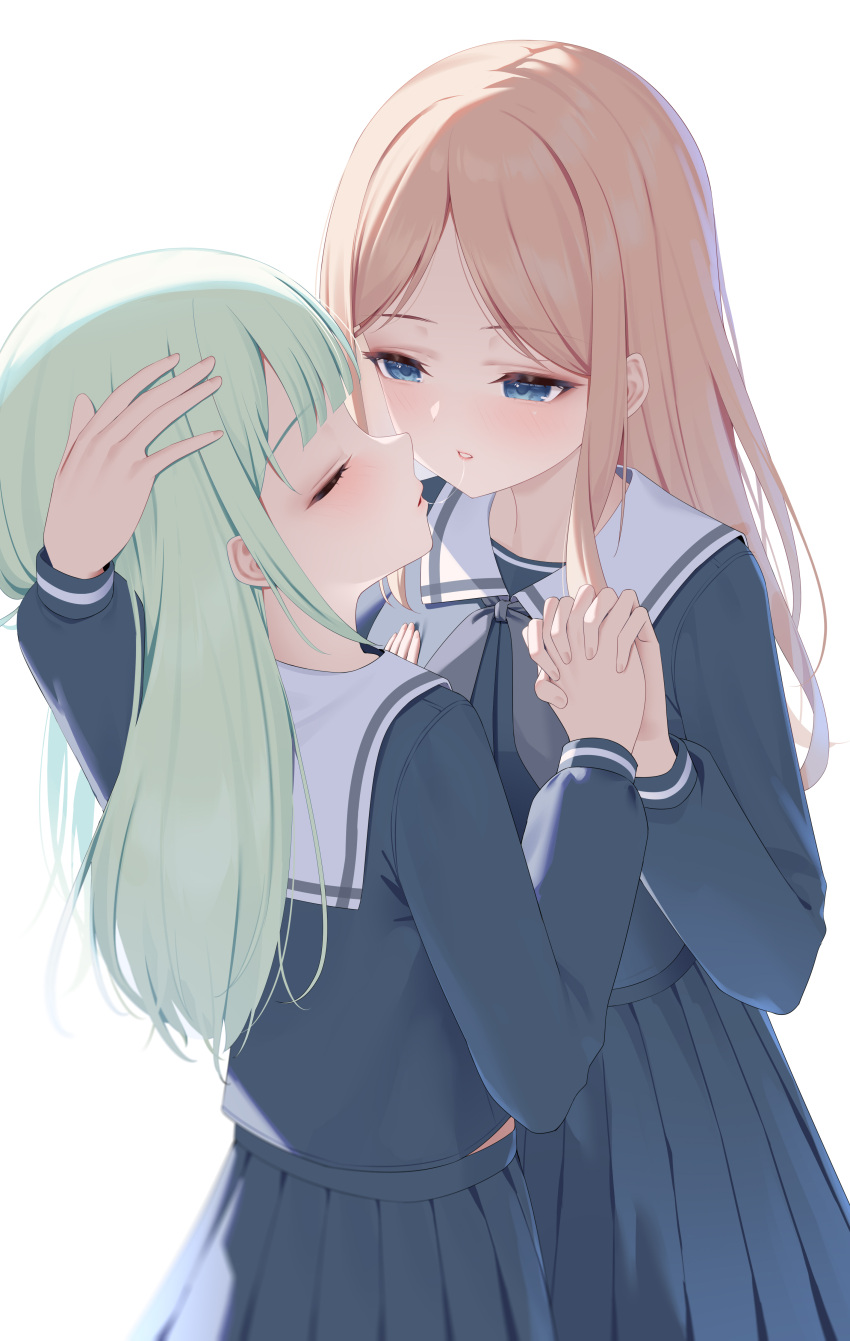 Safebooru - 2girls absurdres after kiss bang dream! bingchuan xian yu ...