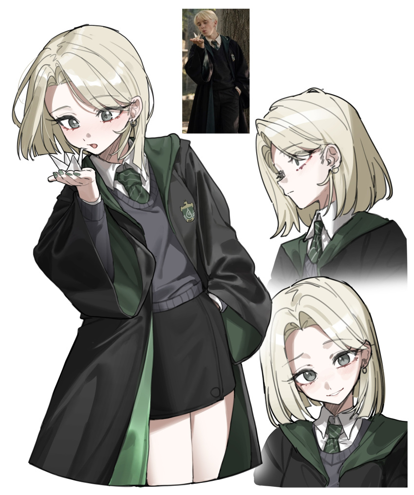Index Robe Safebooru - 1girl absurdres blonde hair blowing commentary request ...