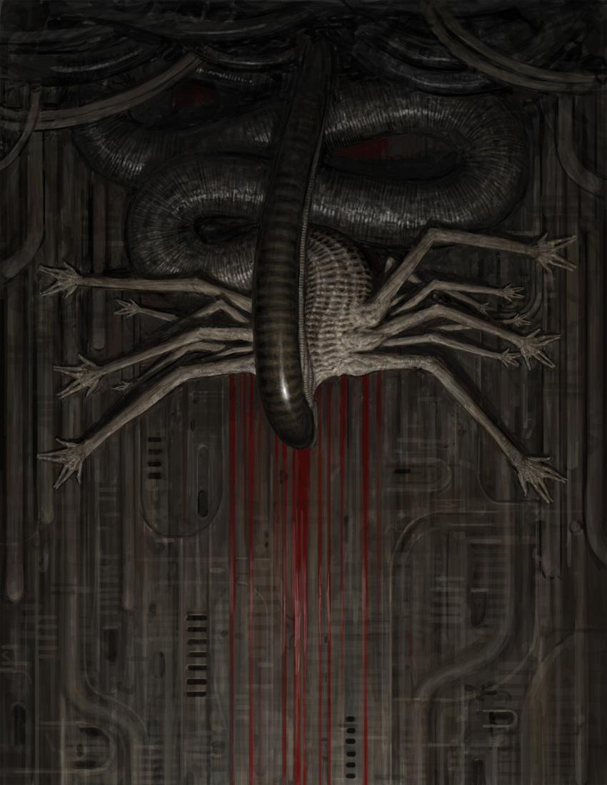 Safebooru - alien alien (1979) alien (series) ariel perez blood blood ...