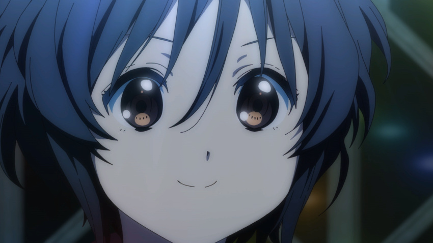 Safebooru - 1girl 22/7 22/7 ongaku no jikan anime screenshot blue hair