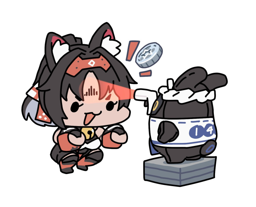 Safebooru 1girl 3 Animal Ears Bangboo zenless Zone Zero Barcode safebooru-1girl-3-animal-ears-bangboo-zenless-zone-zero-barcode