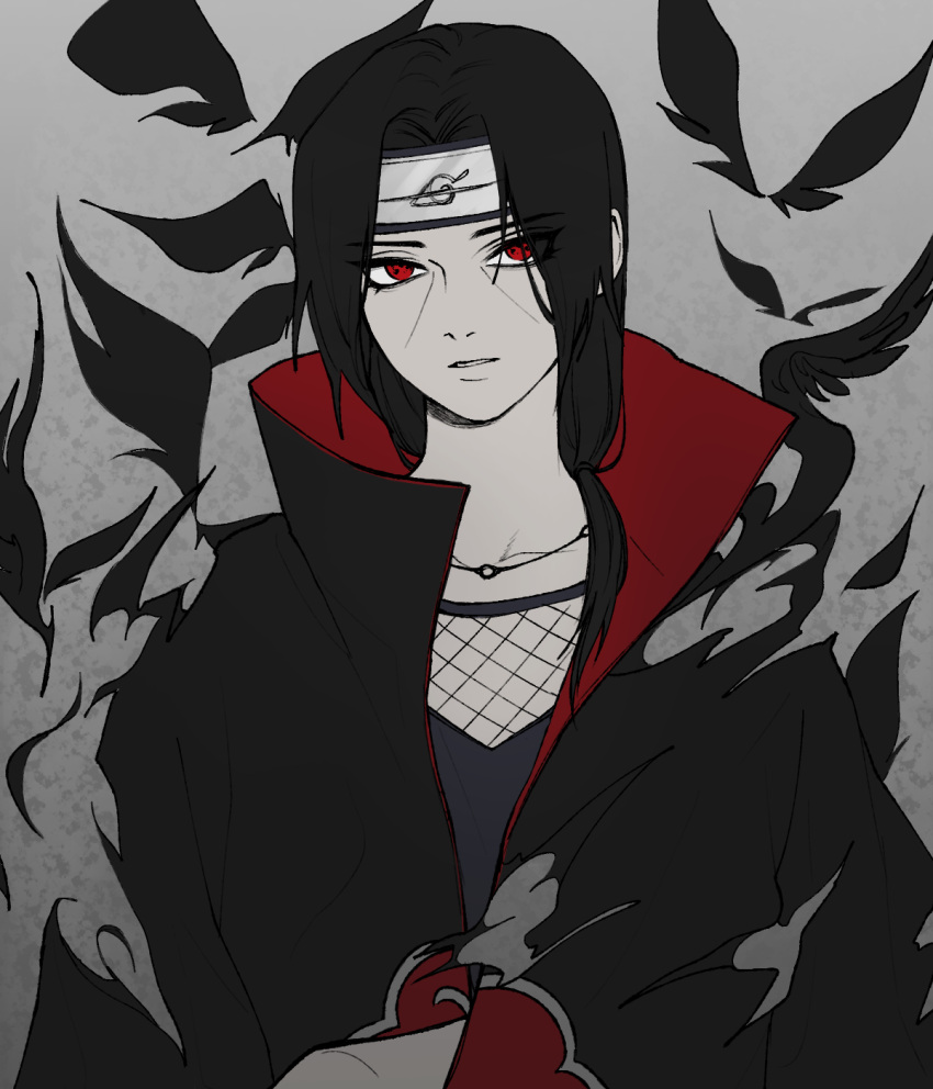 Akatsuki Bird Safebooru - 1boy akatsuki uniform bird coat collarbone crow dissolving ...