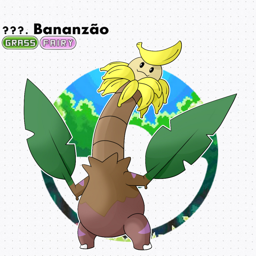 Tree Fakeemon Safebooru - banana fakemon fakemon (creature) jhonnyboyarts nintendo ...