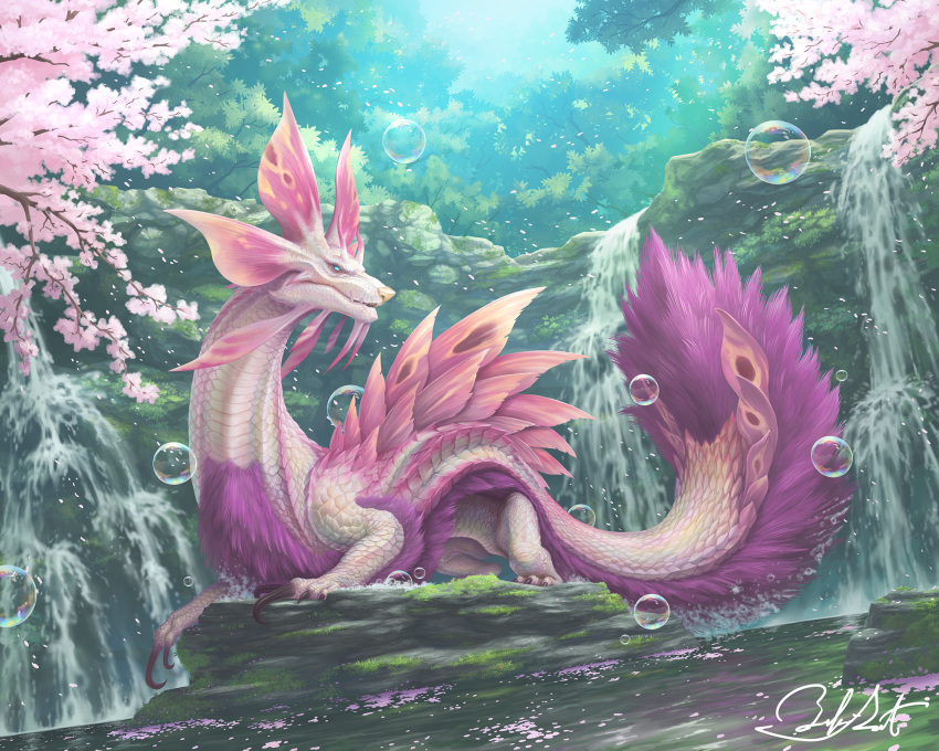 Safebooru Blue Eyes Cherry Blossoms Claws Day Falling Petals Fins Safebooru Blue Eyes Cherry Blossoms Claws Day Falling Petals Fins