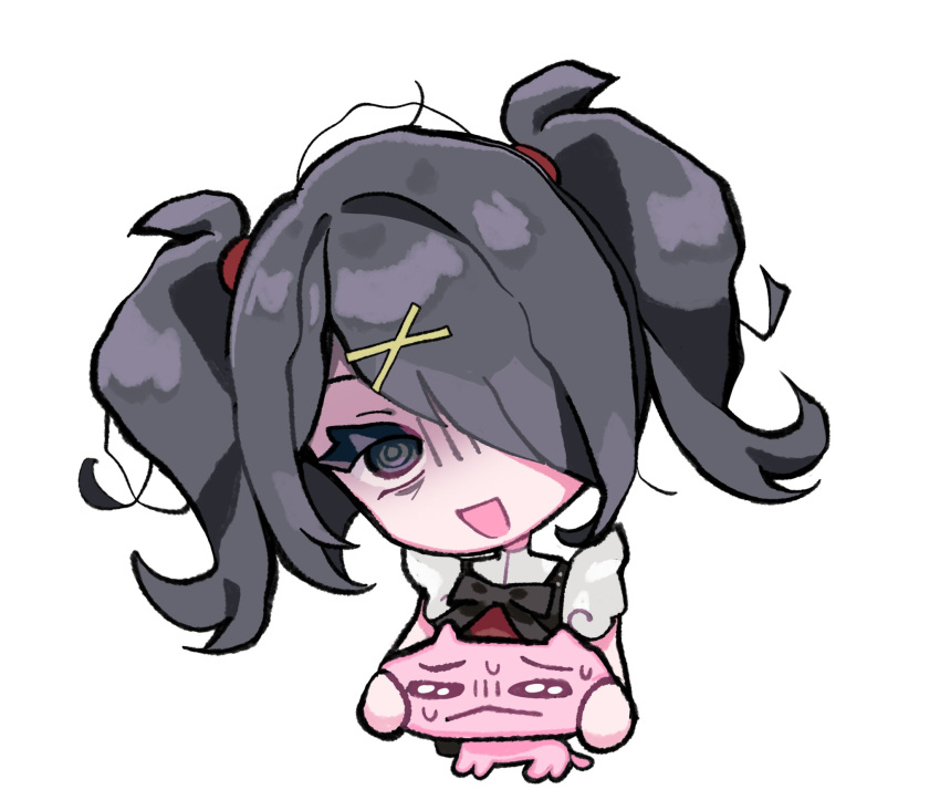 Safebooru - 1girl :d ame-chan (needy girl overdose) bags under eyes ...