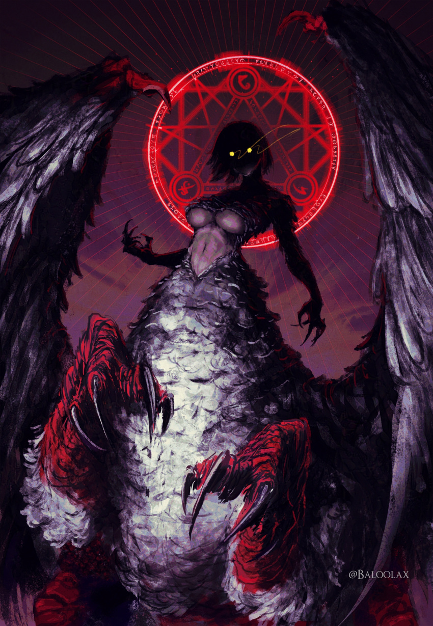 Safebooru - 1girl absurdres baloolax breasts centauroid dark dungeon ...