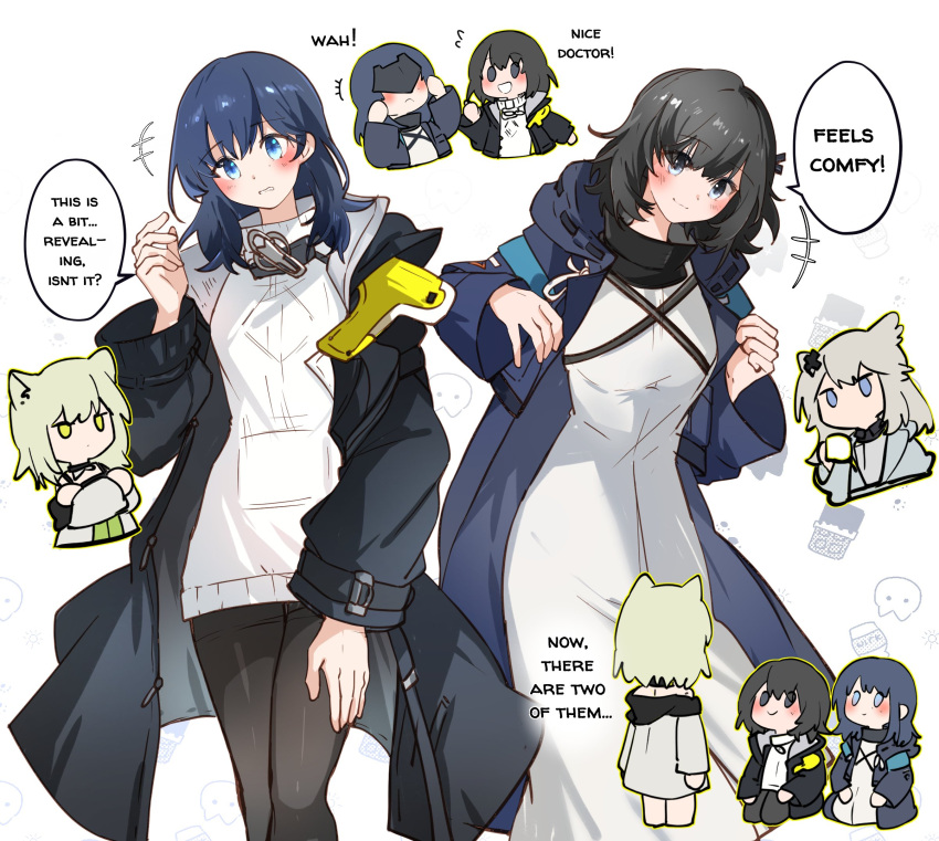 Safebooru 4girls animal ear fluff animal ears arknights arknights