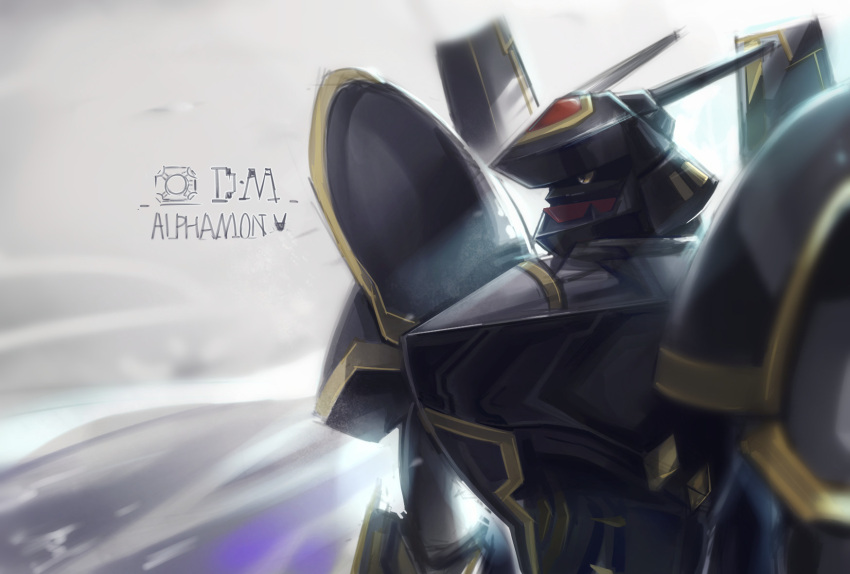 Safebooru - alphamon character name commentary crrispy shark digimon ...