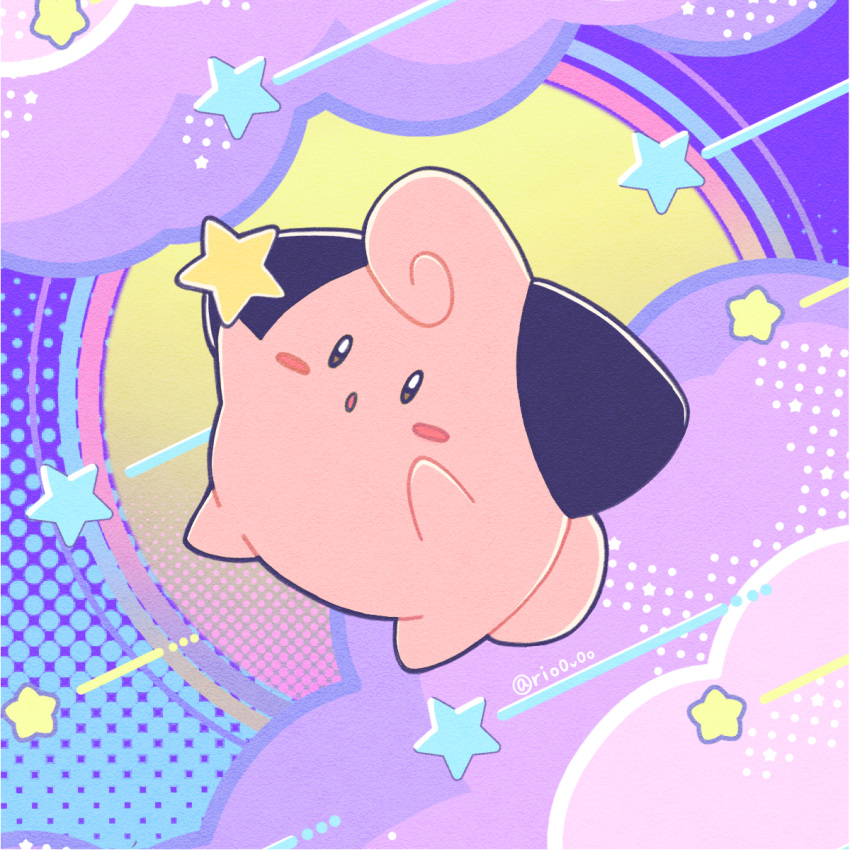 Safebooru - blush stickers cleffa commentary request full body highres ...