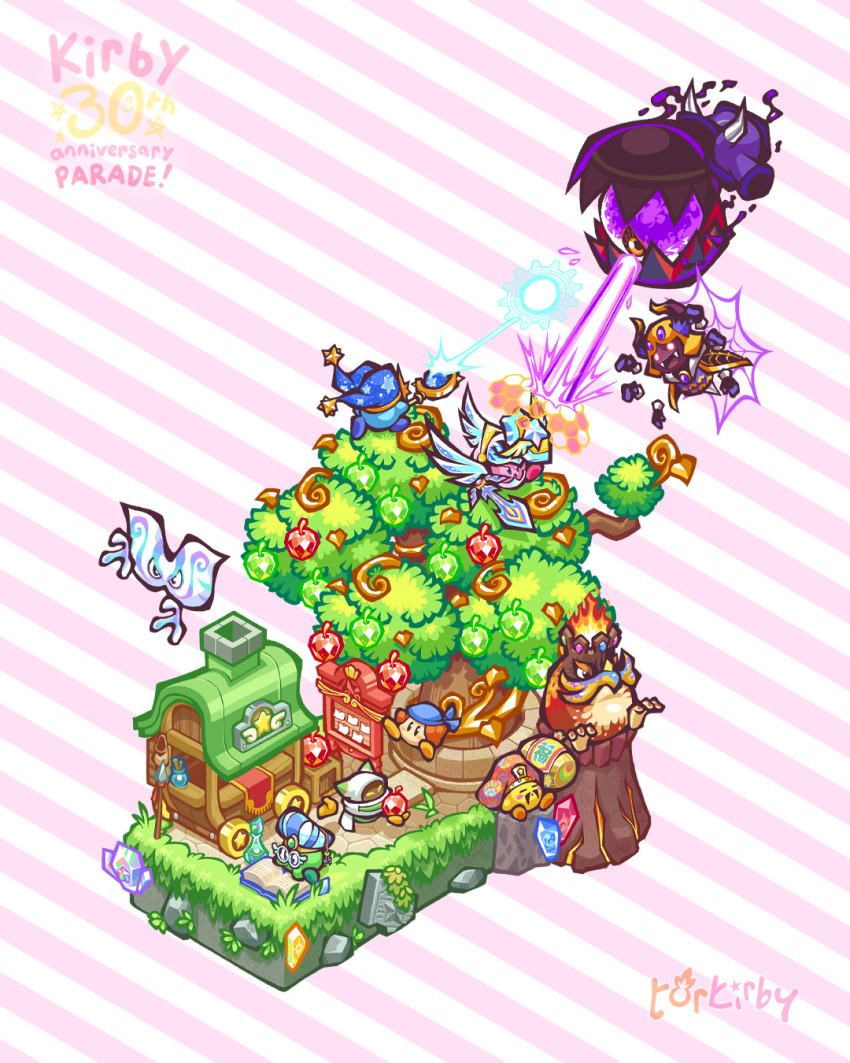 Pyribbit Dx Safebooru - anniversary artist name bandana bandana waddle dee beam ...