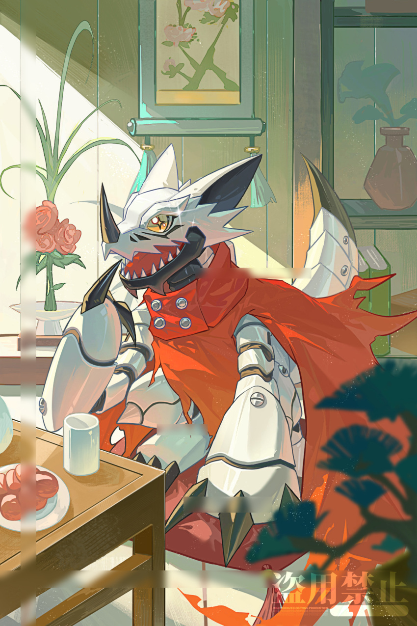 Safebooru - cape digimon digimon (creature) dragon hackmon (digimon ...