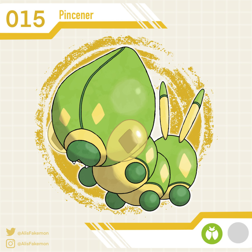 Safebooru - alisfakemon artist name caterpillar character name fakemon ...