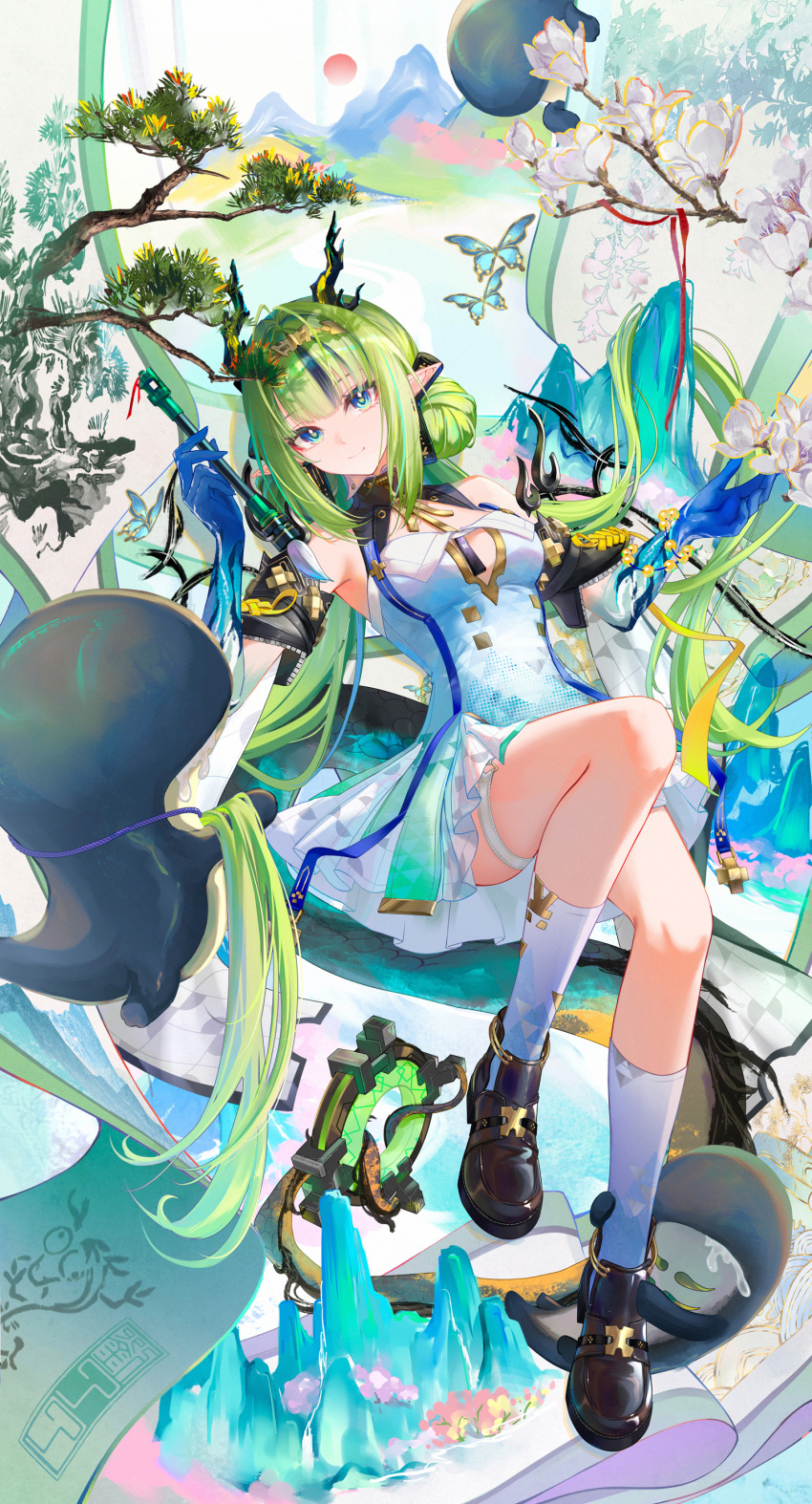 Safebooru - 1girl absurdres arknights arknights: endfield bead bracelet ...