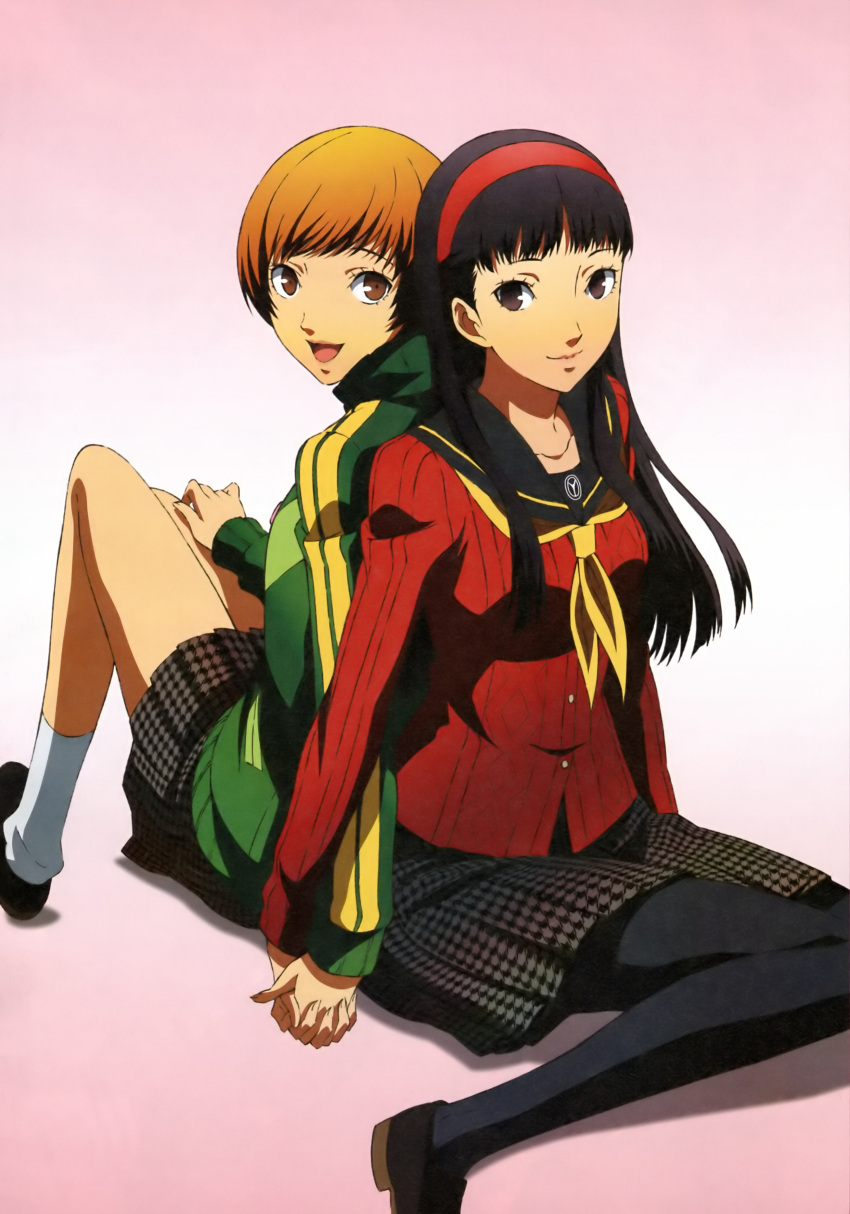 Safebooru - absurdres amagi yukiko black hair brown eyes brown hair