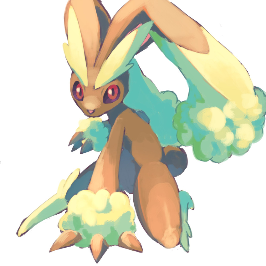 Safebooru - 1other animal ears black sclera brown fur colored sclera ...