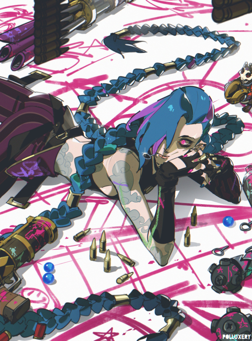 Safebooru - 1girl absurdres arcane: league of legends arcane jinx ...