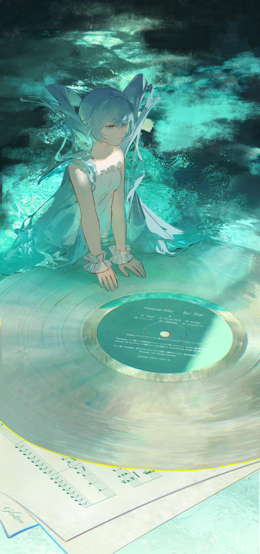 Safebooru 1girl Absurdres Aqua Eyes Aqua Hair Aqua Theme Banned safebooru-1girl-absurdres-aqua-eyes-aqua-hair-aqua-theme-banned