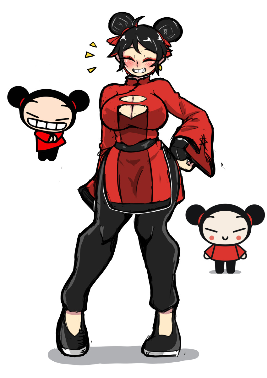 safebooru-1girl-absurdres-aged-up-ahoge-belt-black-belt-black-hair