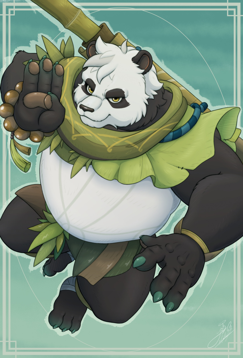 Safebooru - 1boy afk (series) afk journey animal ears bamboo bead ...