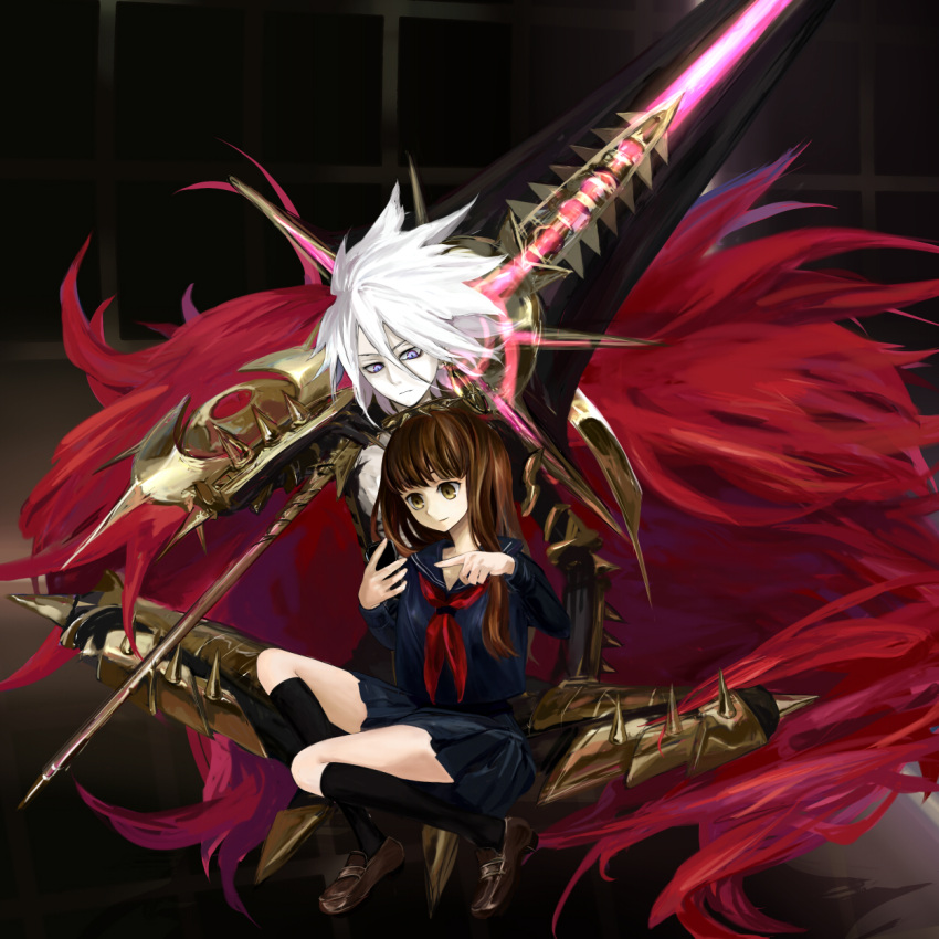 Safebooru - 1girl armor cape crossover fate/apocrypha fate/extra fate ...