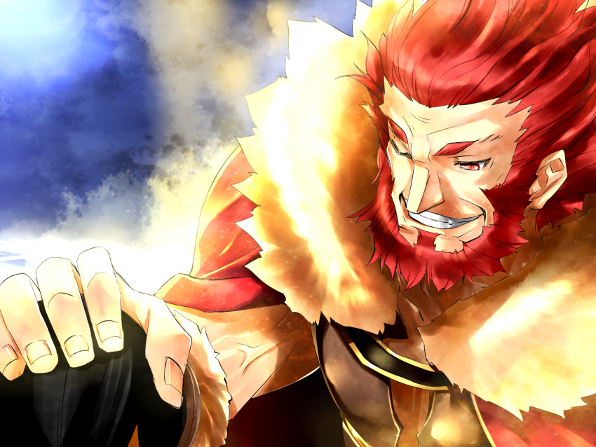 Safebooru - armor beard black hair facial hair fate/zero fate (series ...