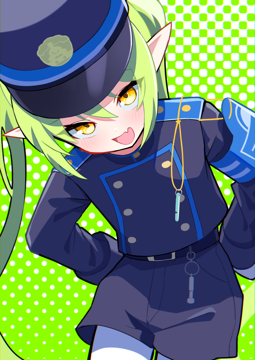 Long E Sample Safebooru - 1girl absurdres armband blue archive blue armband blue hat ...