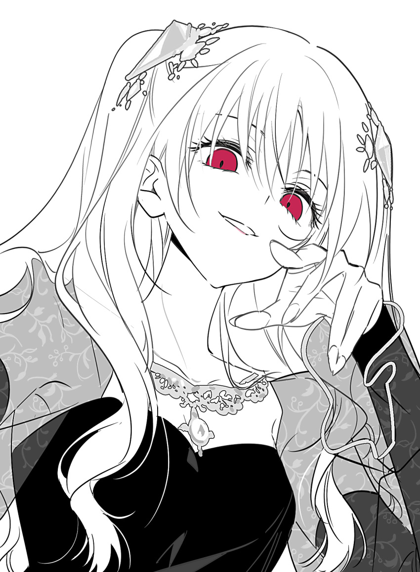 Long E Sample Safebooru - 1girl dress fate/strange fake fate (series) fingernails ...