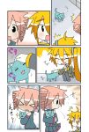 0_0 ahoge akita_neru blonde_hair blush cat chibi chibi_miku comic detached_sleeves drill_hair hatsune_miku kasane_teto minami_(colorful_palette) o_o red_hair redhead side_ponytail silent_comic skirt smile sneeze sneezing surprise surprised tears thigh-highs thighhighs twintails utau vocaloid rating:Safe score:0 user:Gelbooru