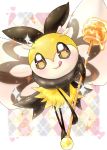  aije heart honey insect_wings no_humans pokemon pokemon_(creature) pokemon_(game) pokemon_sm ribombee solo sparkle star tongue tongue_out wings  rating:safe score: user:gelbooru