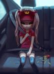  car cute fiz-rot fries leggings mcdonalds miniskirt nervous original parody seatbelt skirt twintails wcdonalds young  rating:safe score: user:shortgirl