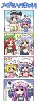 >_< 4koma 6+girls breast_padding colonel_aki comic flandre_scarlet hong_meiling izayoi_sakuya knife knifed konpaku_youmu multiple_girls one-piece_swimsuit patchouli_knowledge remilia_scarlet saigyouji_yuyuko school_swimsuit silent_comic swimsuit touhou translated rating:Safe score:0 user:Gelbooru