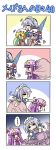 4koma =_= bag colonel_aki comic computer controller flandre_scarlet game_controller gamepad izayoi_sakuya multiple_girls patchouli_knowledge playstation_portable psp remilia_scarlet silent_comic television touhou translated umbrella rating:Safe score:0 user:Gelbooru