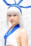 aisui_nao cosplay hair_bow majikina_mina midriff samurai_spirits_zero silver_hair rating:Safe score:0 user:Gelbooru