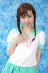  cosplay hairclip nina school_uniform tagme_character tagme_series twin_braids  rating:safe score: user:gelbooru