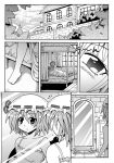 bat_wings colonel_aki comic hat lingerie monochrome negligee remilia_scarlet short_hair silent_comic solo touhou underwear wings rating:Safe score:0 user:Gelbooru