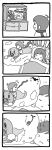 3: 4koma anpanman anpanman_(character) bed bird chibi child comic crossover crow dreaming flying kaito monochrome o_o scarf shimota sleeping smile television translation_request vocaloid young rating:Safe score:0 user:Gelbooru