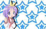 1girl hiiragi_tsukasa lucky_star stars tagme thumbs_up rating:Safe score:1 user:KonaChan