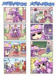 >_< =_= ball blonde_hair blue_hair bow cirno colonel_aki comic crescent dragging flandre_scarlet hair_bow hat horns ibuki_suika kamishirasawa_keine long_hair multiple_4koma open_mouth orange_hair patchouli_knowledge purple_eyes purple_hair red_eyes remilia_scarlet silent_comic silver_hair soccer_ball tears telstar touhou translated wings rating:Safe score:0 user:danbooru