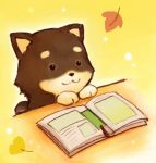 book book_focus dog eijima_moko no_humans rating:Safe score:2 user:danbooru