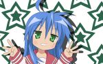 blue_hair izumi_konata lucky_star stars tagme rating:Safe score:0 user:KonaChan