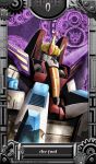 armchair chair crown decepticon emblem gears grin highres insignia jet kagami_rei male robot screw sitting smile smirk starscream tarot throne transformers rating:Safe score:0 user:danbooru