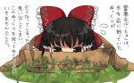  hakurei_reimu in_container mikan_box no_humans pentagon solo touhou translated translation_request yukkuri_shiteitte_ne  rating:safe score: user:danbooru