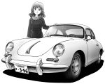 car left-hand_drive monochrome motor_vehicle porsche porsche_356 solo vehicle rating:Safe score:1 user:danbooru