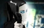  ergo_proxy gun photoshop re-l_mayer vector 