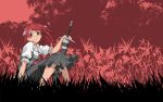  cecily_cambell red_hair seiken_no_blacksmith sitting sword weapon 