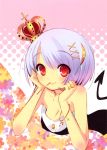  absurdres bracelet breasts cleavage crown highres itou_noiji noizi_ito original ring smile solo tail 