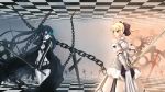  black_rock_shooter black_rock_shooter_(character) fate/stay_night fate/unlimited_codes saber_lily 