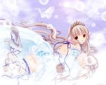  chii chobits gothic lace long_hair skirt thigh_highs wallpaper 