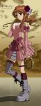  asahina_mikuru boots garter highres long_hair skirt thigh_highs vector 
