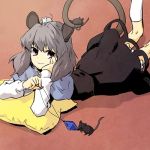  jewelry lowres mouse mouse_ears mouse_tail nazrin pendant tail tomobe_kinuko touhou 